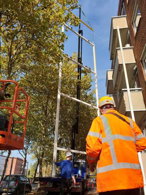 Constructie zwakke balkons Breda Staal Constructie ondersteuning balkons veiligheid veilig werken veilig wonen en leven Constructief ondersteuning 
